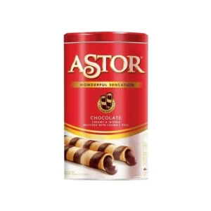 Astor Wafer Double Cokelat Kaleng 330 Gr